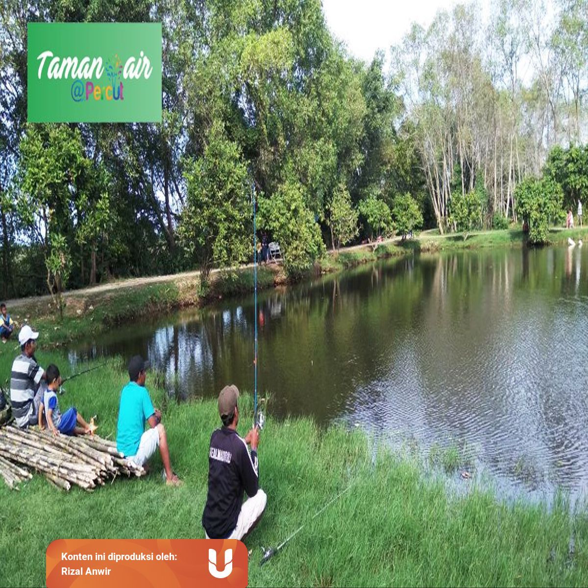 kolam memancing taman u